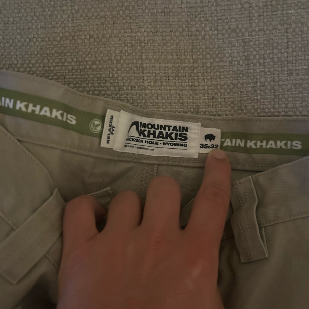Mountain khakis relaxed fit